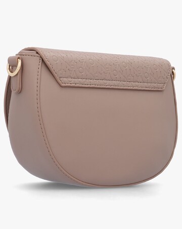 Valentino Bags Falak Taupe Debossed Logo Cross-Body Bag