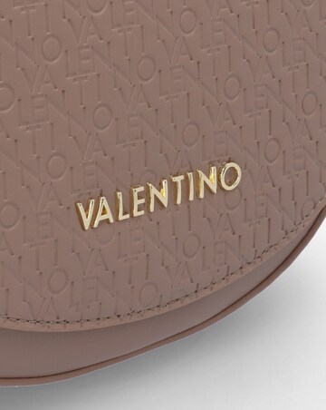 Valentino Bags Falak Taupe Debossed Logo Cross-Body Bag