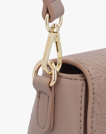 Valentino Bags Falak Taupe Debossed Logo Cross-Body Bag