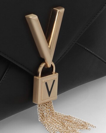 Valentino Bags Stella Black Envelope Pochette Bag