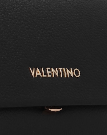 Valentino Bags Samantha Black Front Flap Shoulder Bag