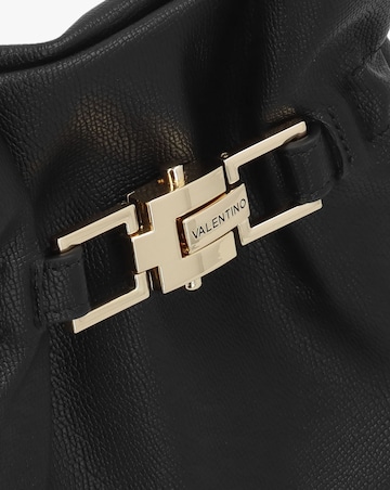 Valentino Bags Fedora Black Rouched Bucket Bag