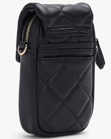 Valentino Bags Ocarina Quilted Black Mobile Phone Case On A Strap