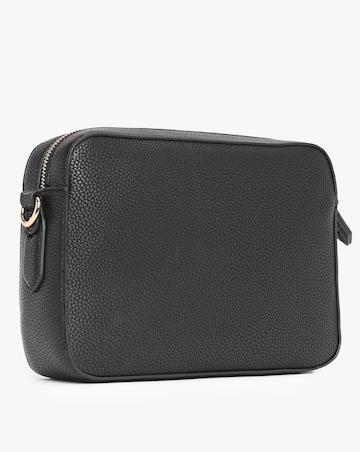 Valentino Bags Brixton II Black Pebbled Camera Bag