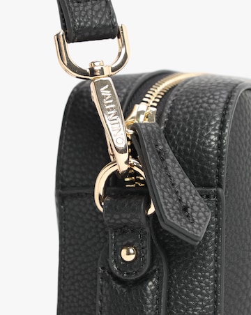Valentino Bags Brixton II Black Pebbled Camera Bag