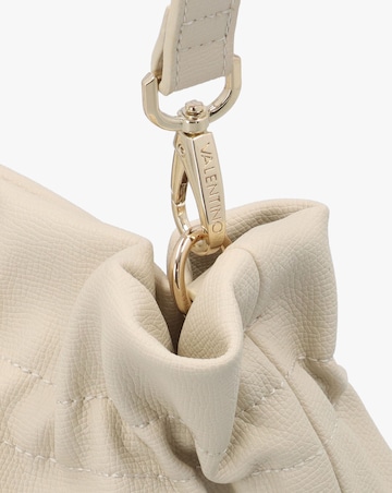 Valentino Bags Fedora Ecru Rouched Bucket Bag