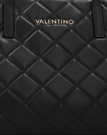 Valentino Bags Ocarina Black Diamond Quilt Tote Bag
