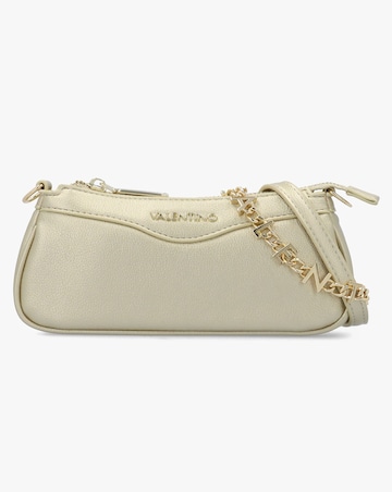 Valentino Bags Elly Gold Logo Strap Shoulder Bag