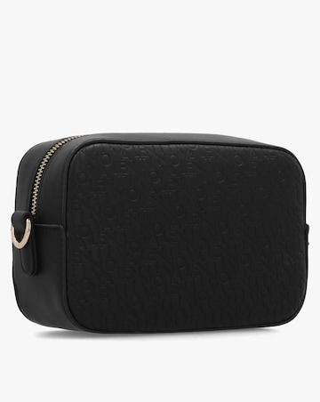 Valentino Bags Falak Logo Black Camera Bag