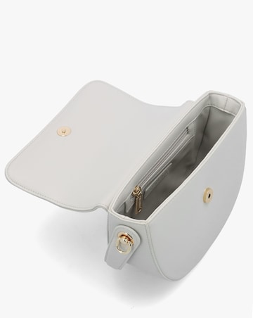 Valentino Bags Wannabe Front Flapover Off White Dome Bag