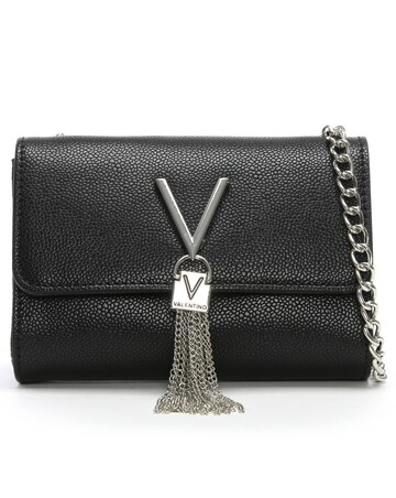 Valentino Bags Divina Black Pebbled Shoulder Bag
