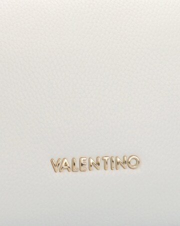 Valentino Bags Pattie Haversack White Pebbled Cross Body Bag