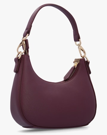 Valentino Bags Zero Burgundy Hobo Bag