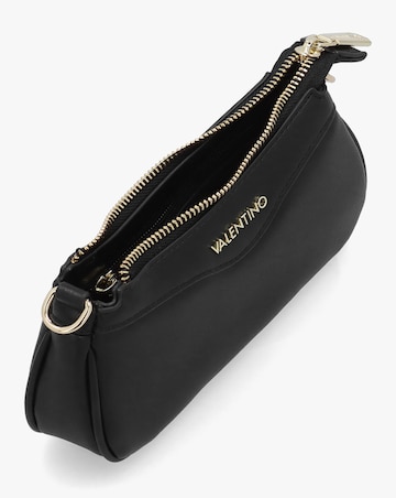 Valentino Bags Elly Black Logo Strap Shoulder Bag