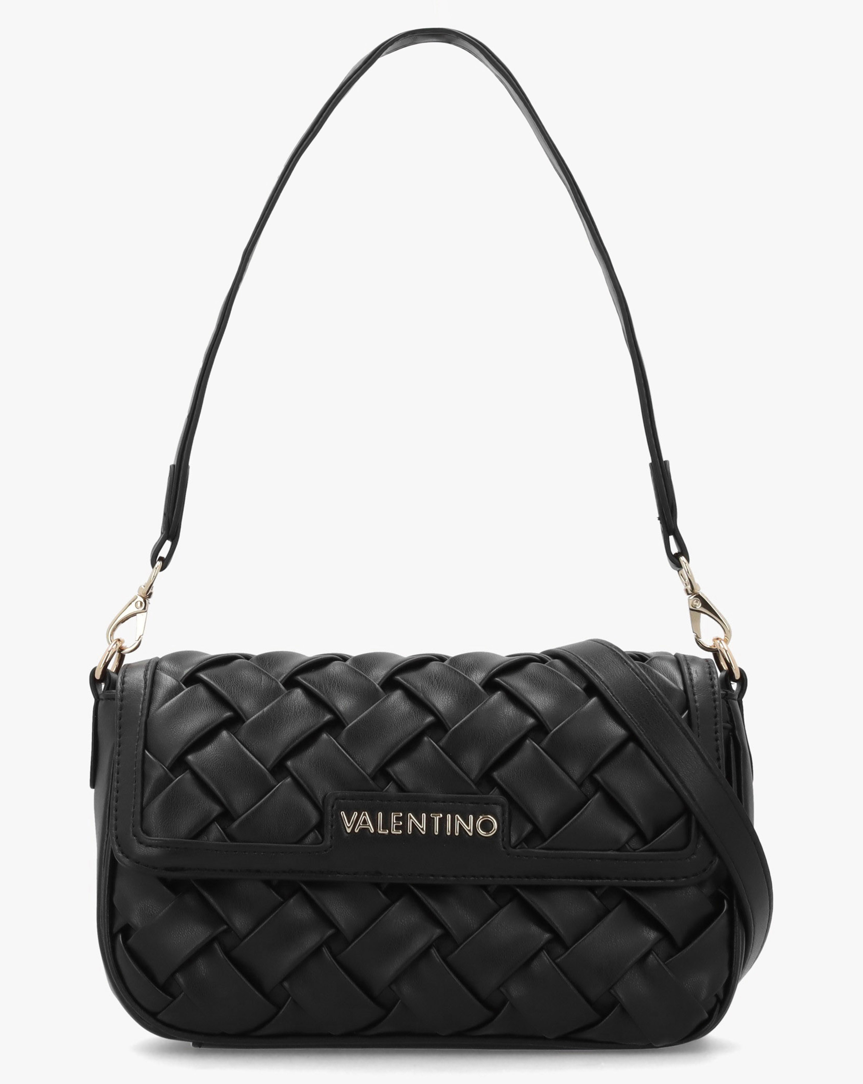 Valentino Bags Ennis Woven Shoulder Bag