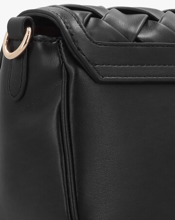 Valentino Bags Ennis Black Woven Shoulder Bag