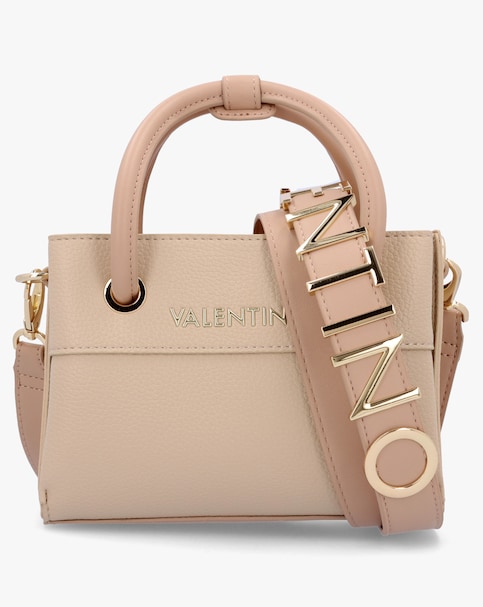 Valentino Bags Alexia Ecru Top Handle Bag