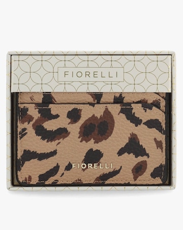 Fiorelli Marnie Leopard Print Card Case Box Set