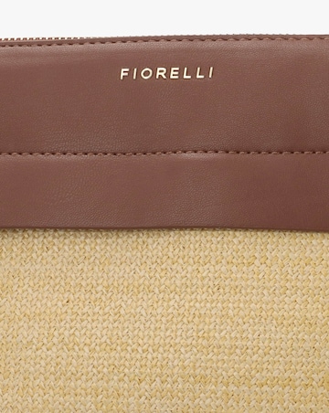 Fiorelli Isla Beige Straw Cross-Body Bag
