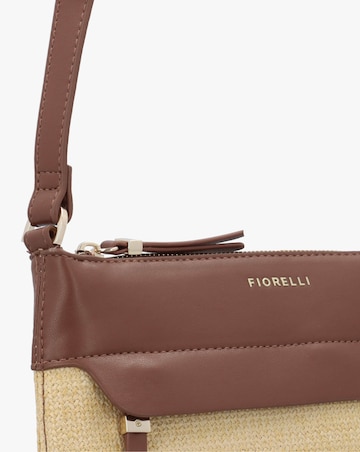 Fiorelli Isla Beige Straw Cross-Body Bag