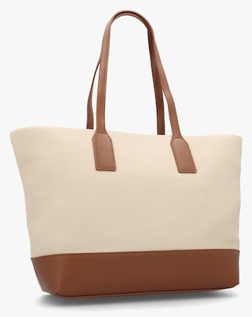 Valentino Bags Atena Natural Shopper Bag