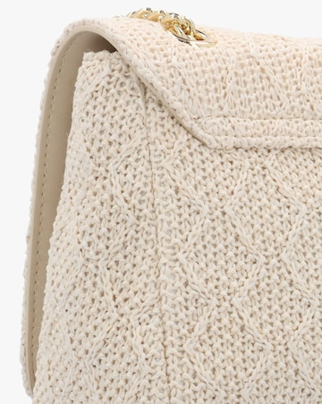 Valentino Bags Ocarina Summer Ecru Woven Satchel Bag