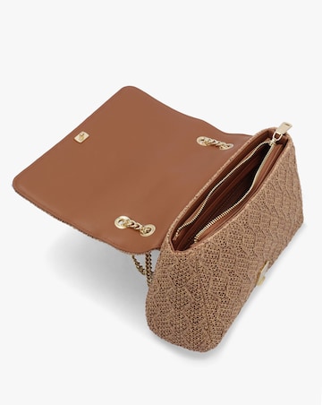 Valentino Bags Ocarina Summer Tan Woven Satchel Bag