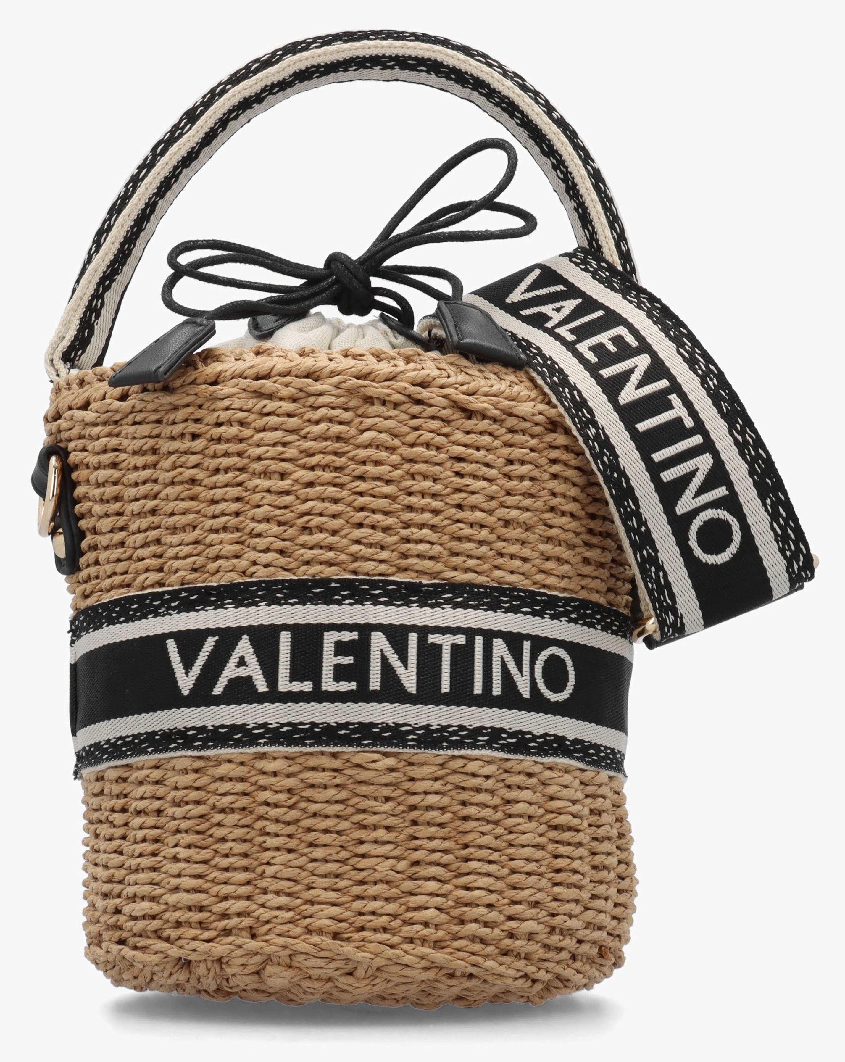 Valentino Bags Boho Natural Bucket Bag