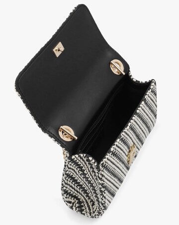 Valentino Bags Divina Summer Black Multi Woven Shoulder Bag