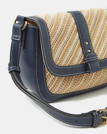 Accessorize Woven Crossbody Bag