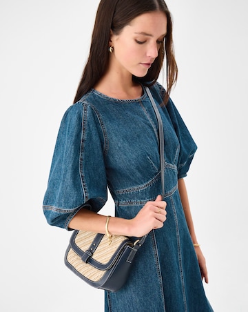 Accessorize Woven Crossbody Bag