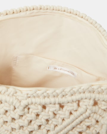 Accessorize Macrame Shoulder Bag