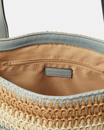 Accessorize Stripe Raffia Shoulder Bag