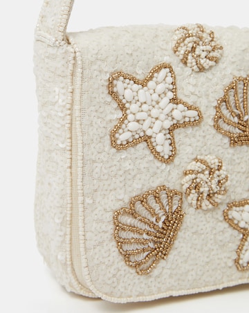 Accessorize Seashell Sequin Shoulder Bag