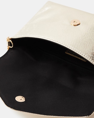 Accessorize Metallic Envelope Crossbody