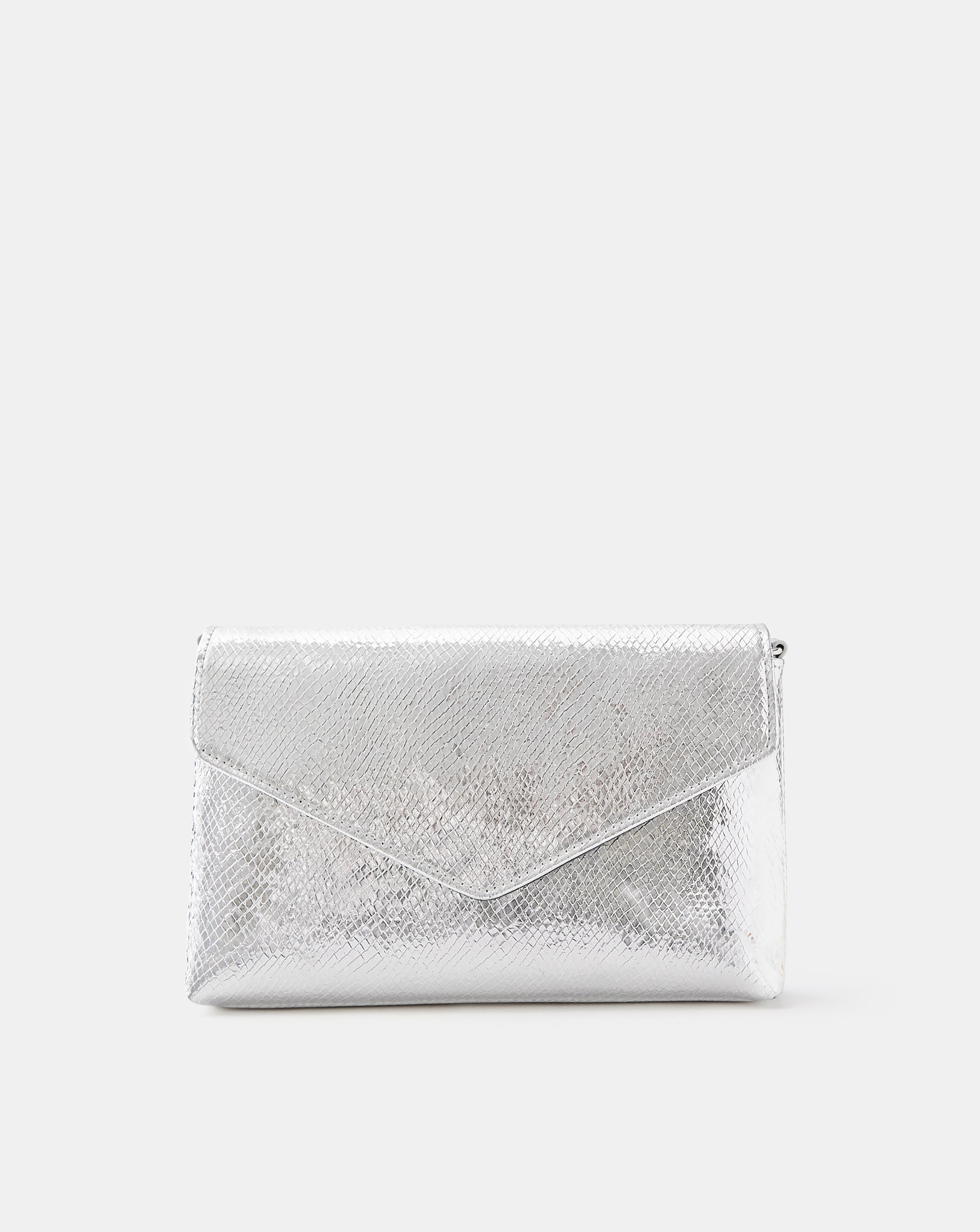 New In - Accessorize Metallic Envelope Crossbody