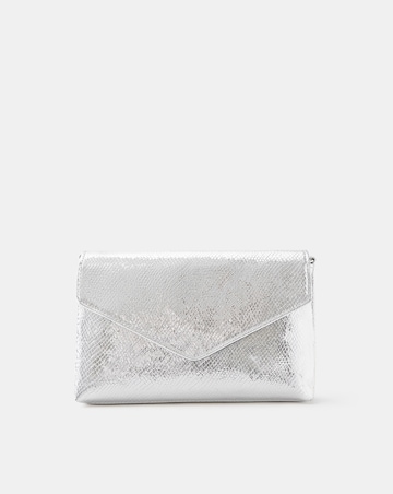 Accessorize Metallic Envelope Crossbody