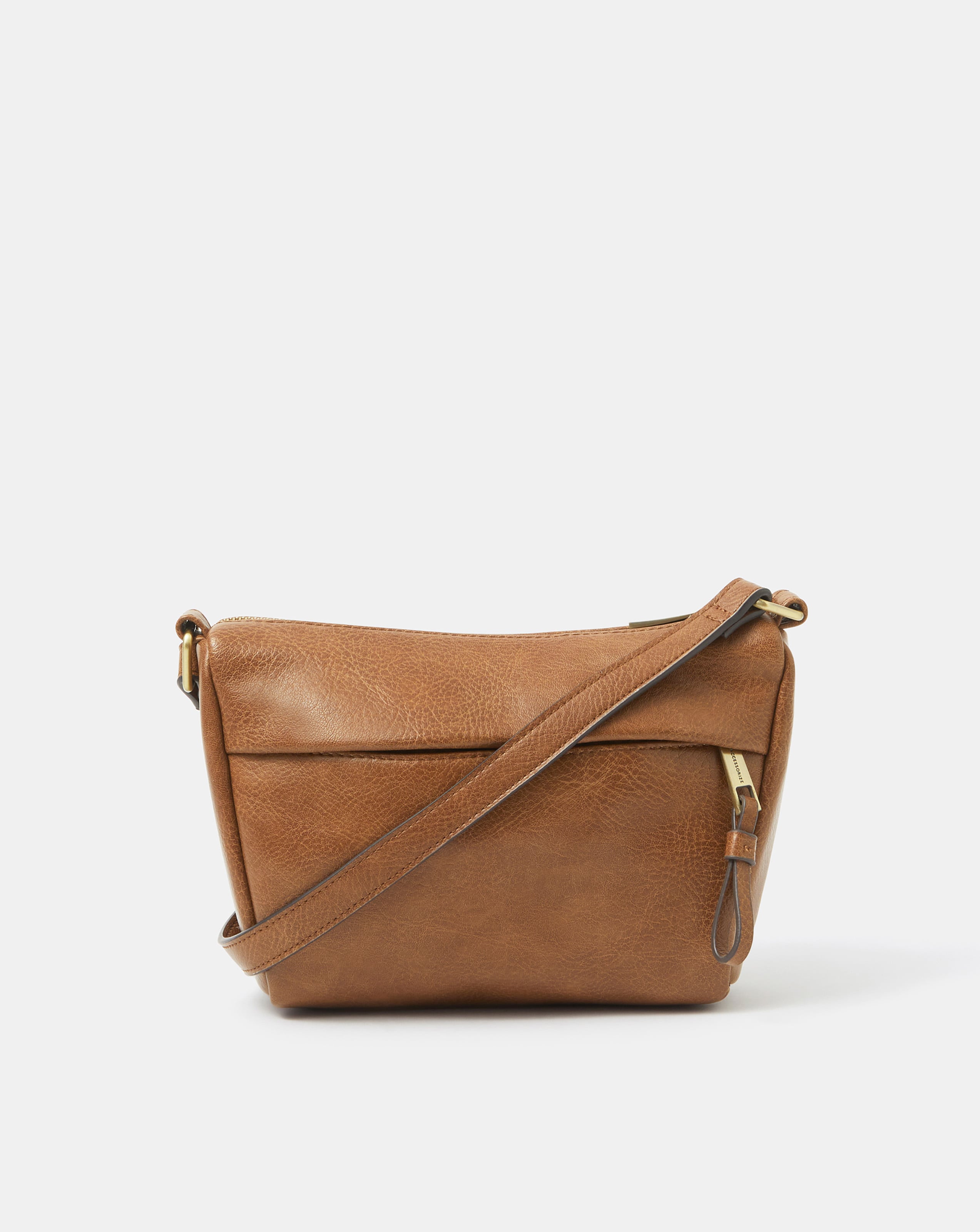 New In - Accessorize Zip Front Crossbody Bag