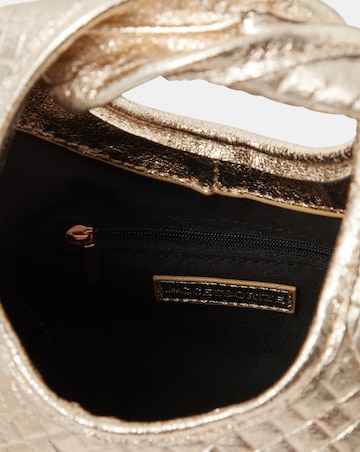 Accessorize Woven Metallic Bag