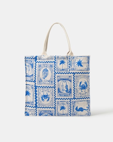 Accessorize Stamp Print Quilted Bag