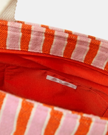 Accessorize Slogan Stripe Beach Tote Bag