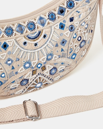 Accessorize Embroidered Sling Crossbody