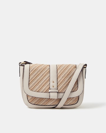 Accessorize Woven Crossbody Bag