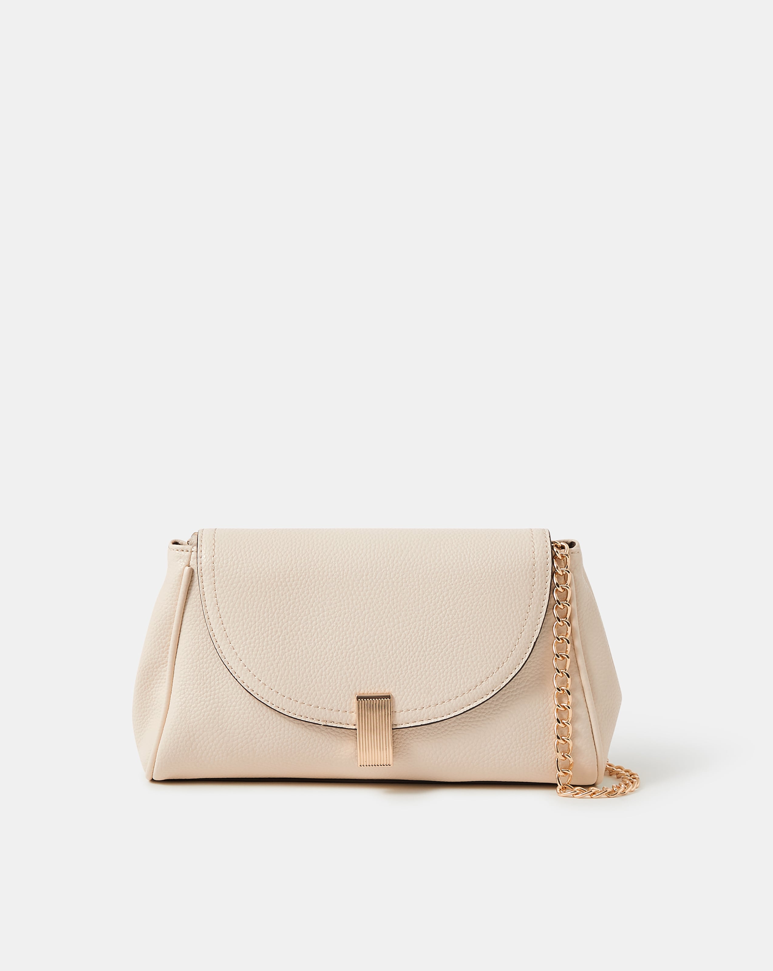 New In - Accessorize Lock Detail Clutch Bag