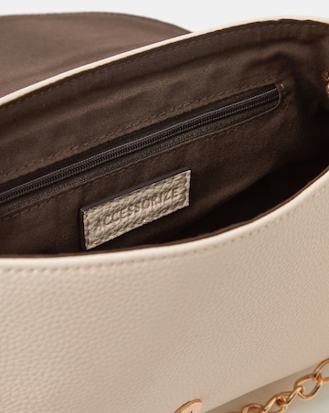 Accessorize Lock Detail Clutch Bag