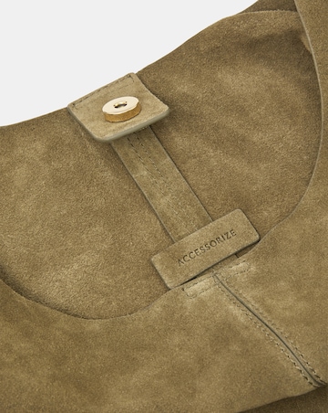 Accessorize Slouchy Knot Leather Bag