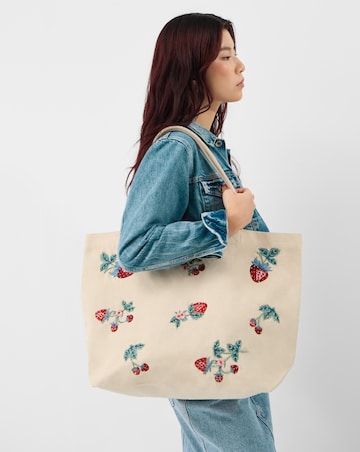 Accessorize Strawberry Embellished Bag