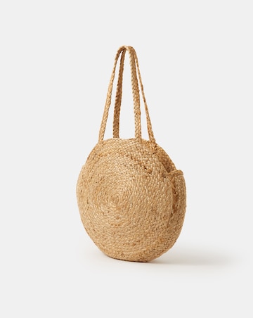 Accessorize Floral Embroidered Beach Bag