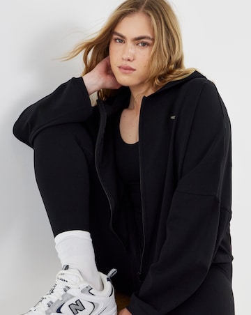 Sculpt Activewear Oversized Zip Through Jacket