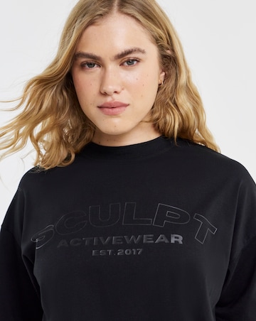 Sculpt Activewear Oversized Short Sleeve T-shirt